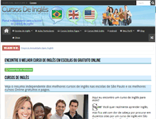 Tablet Screenshot of cursos-de-ingles-saopaulo.com